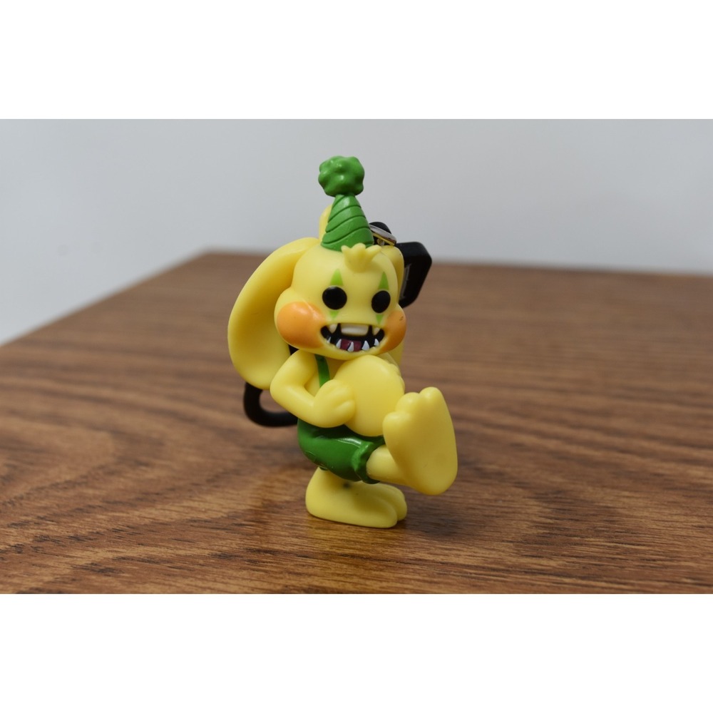 Poppy Playtime Bunzo Bunny Figure Keychain Clip Yellow Green Horror Game Charact